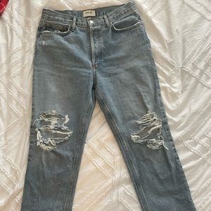 AGOLDE - Fen high rise relaxed taper jean